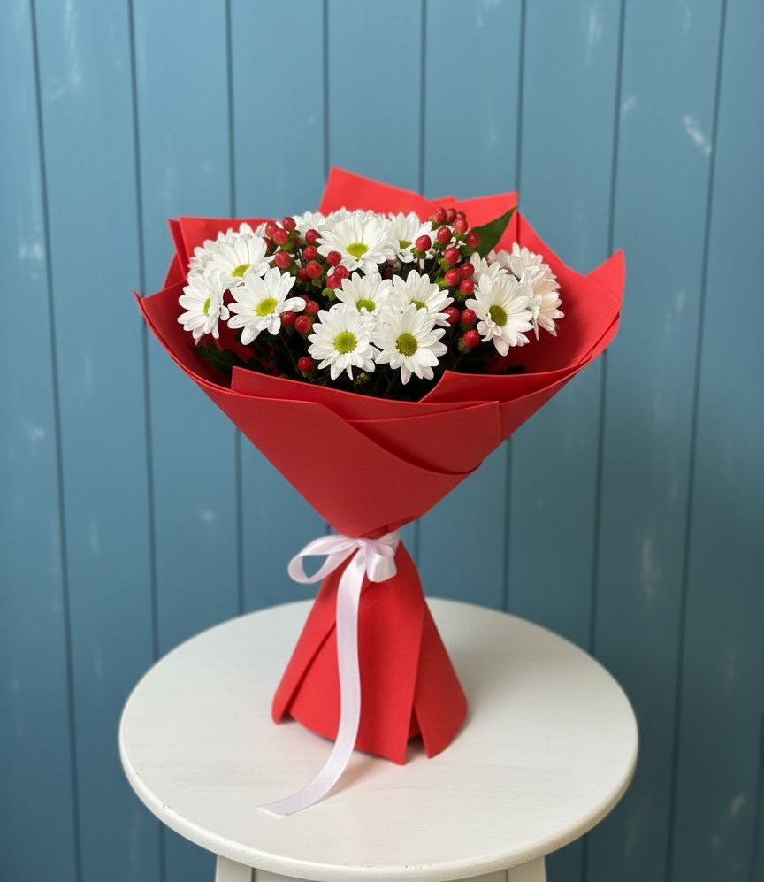 Букет цветов из: Хризантемы в Архиповке