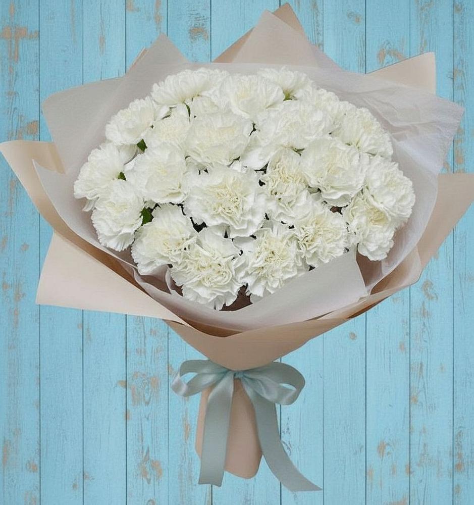 Букет цветов из: Гвоздики в Архиповке