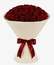 Букет 101 Бордовая роза Блэк Бакарра в Архиповке