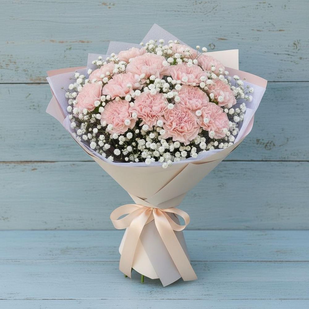 Букет цветов из: Гвоздики в Архиповке