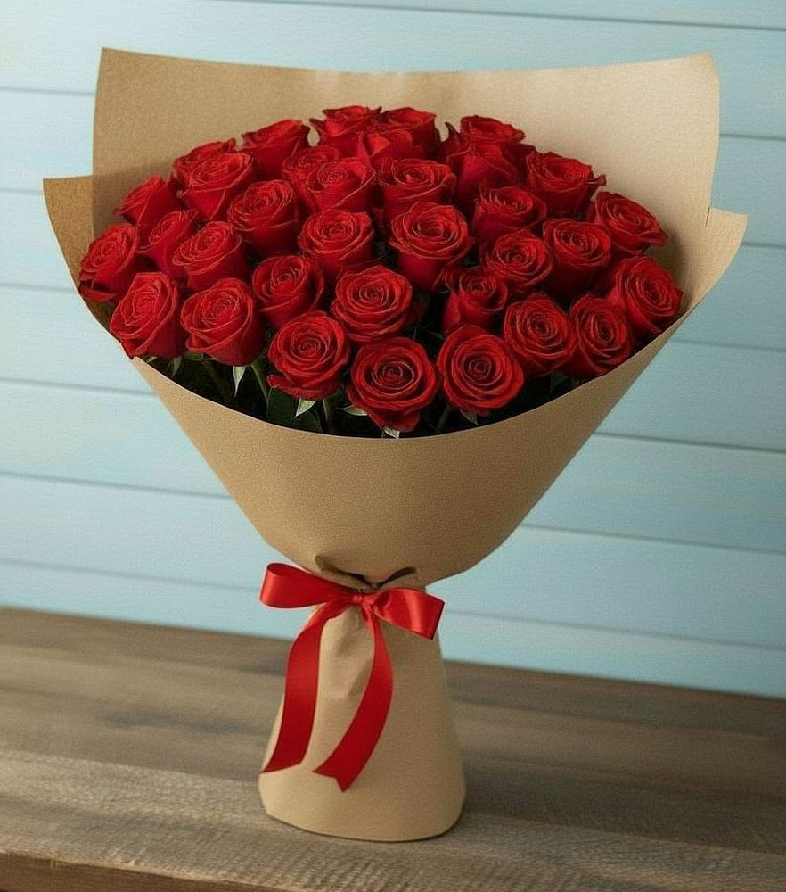 Букет Красные розы Милано в Архиповке