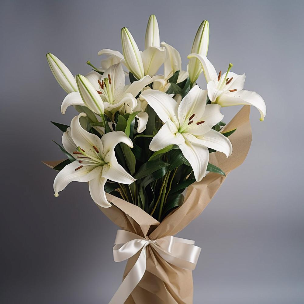 Букет цветов из: Лилии в Архиповке
