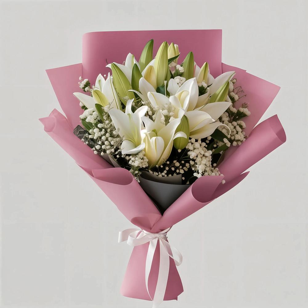 Букет цветов из: Лилии в Архиповке