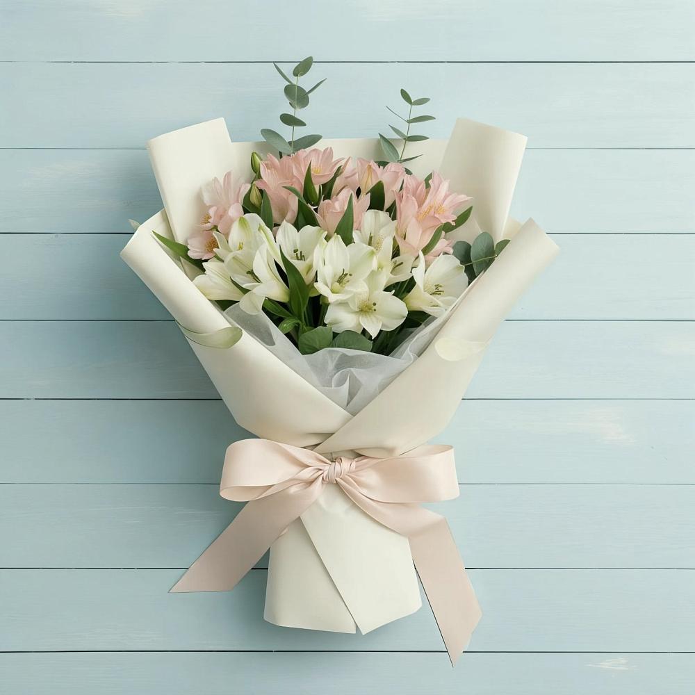 Букет цветов из: Альстромерии в Архиповке