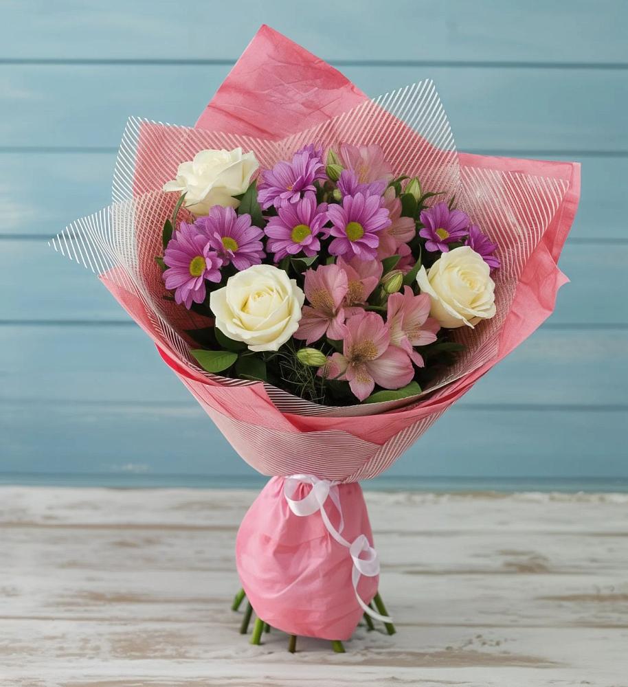 Букет цветов из: Герберы в Архиповке